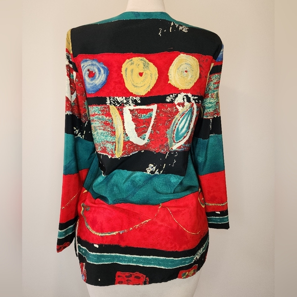 Vintage Barrie Stephens Abstract Blazer - Picture 9 of 14